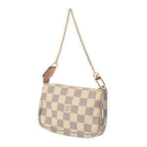 Louis Vuitton Damier Accessoires Pochette White Accessory Pouch Azur